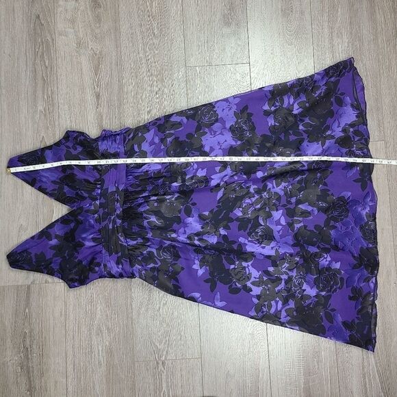 RIPE maternity silk blend empire waist midi dress Medium - Picture 14 of 16